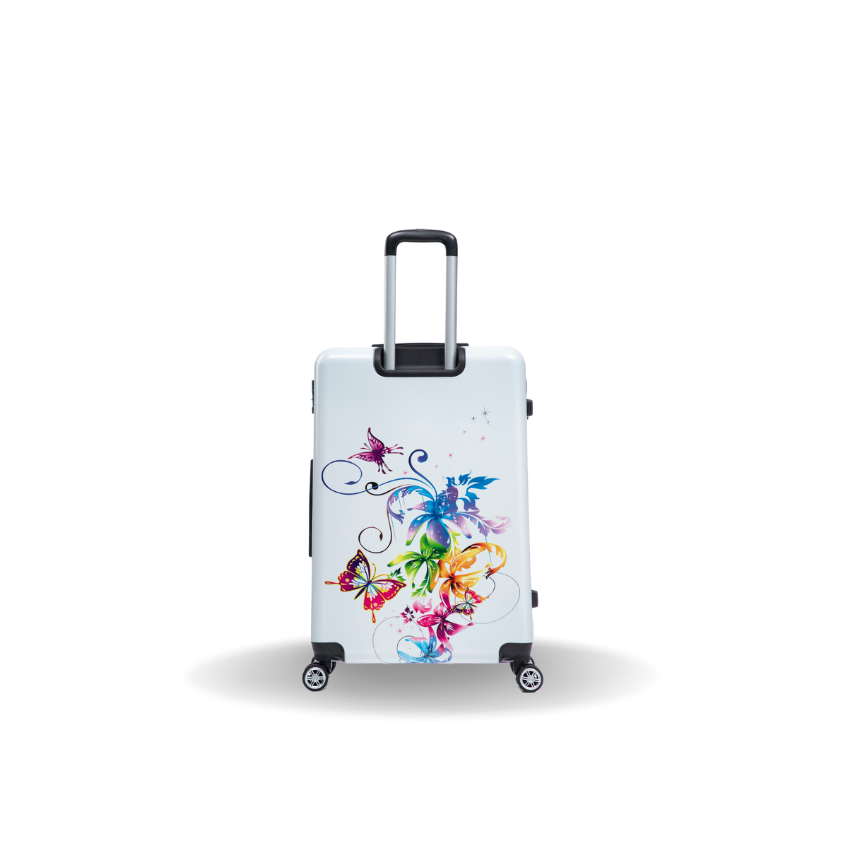 InUSA Prints 28-Inch Hardside Checked Suitcase
