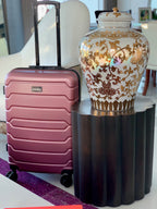 InUSA Trend 24" Hardside Spinner Checked Suitcase