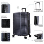 InUSA Ally 28" Hardside Spinner Checked Suitcase