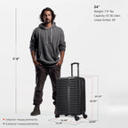 InUSA Ally 24" Hardside Checked Luggage