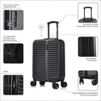 InUSA Ally 20" Hardside Carry-On Spinner Luggage