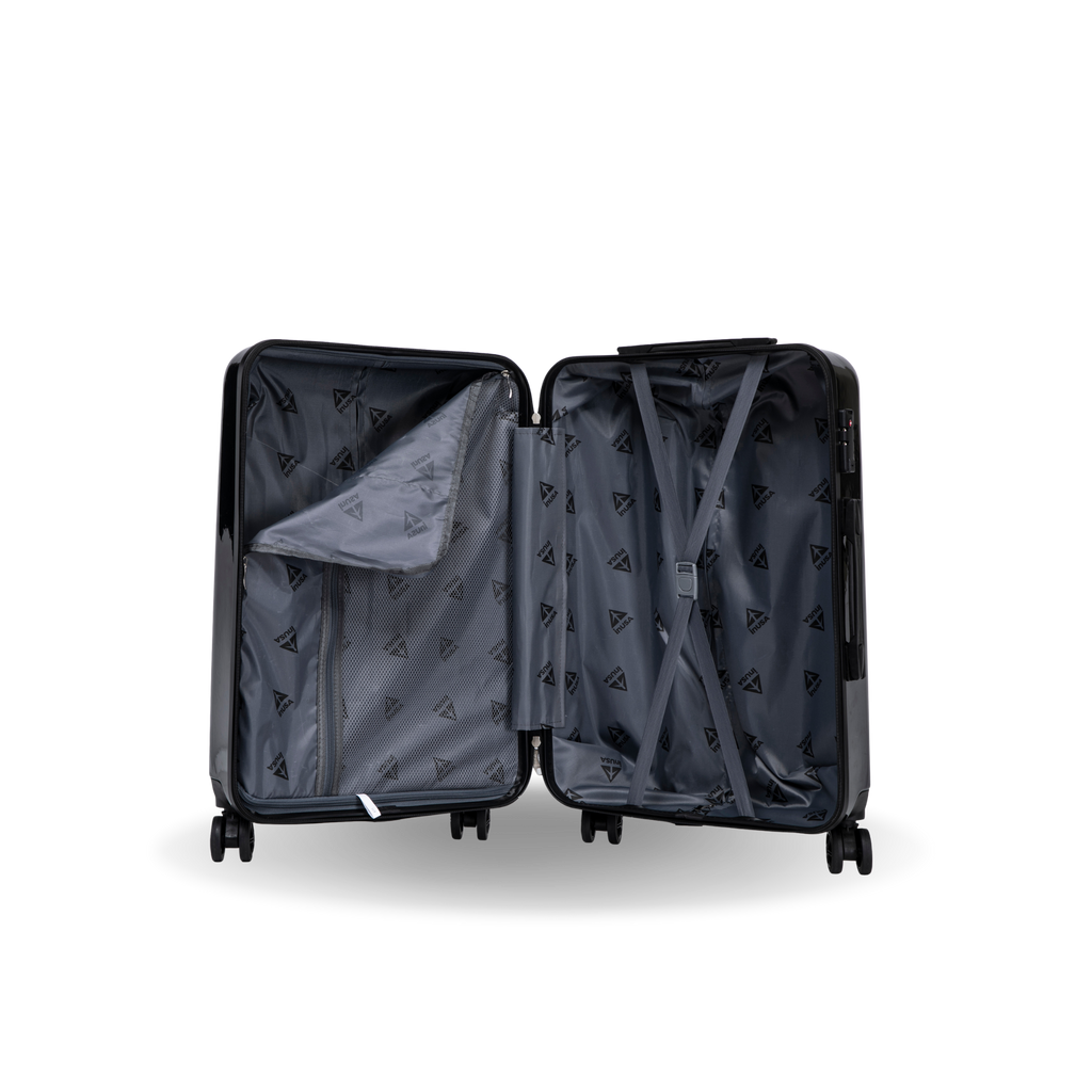 InUSA Prints 28-Inch Hardside Checked Suitcase