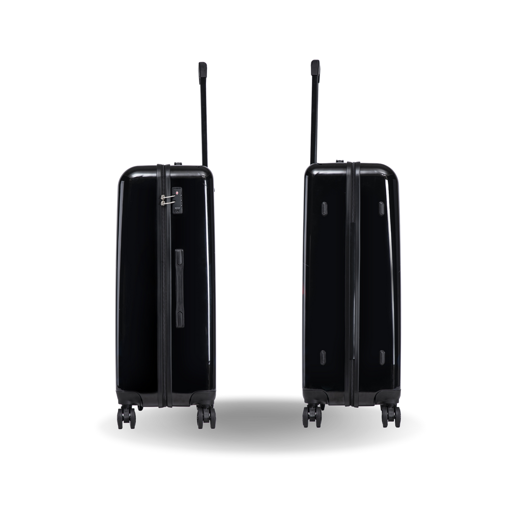 InUSA Prints 28-Inch Hardside Checked Suitcase
