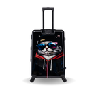 InUSA Prints 28-Inch Hardside Checked Suitcase
