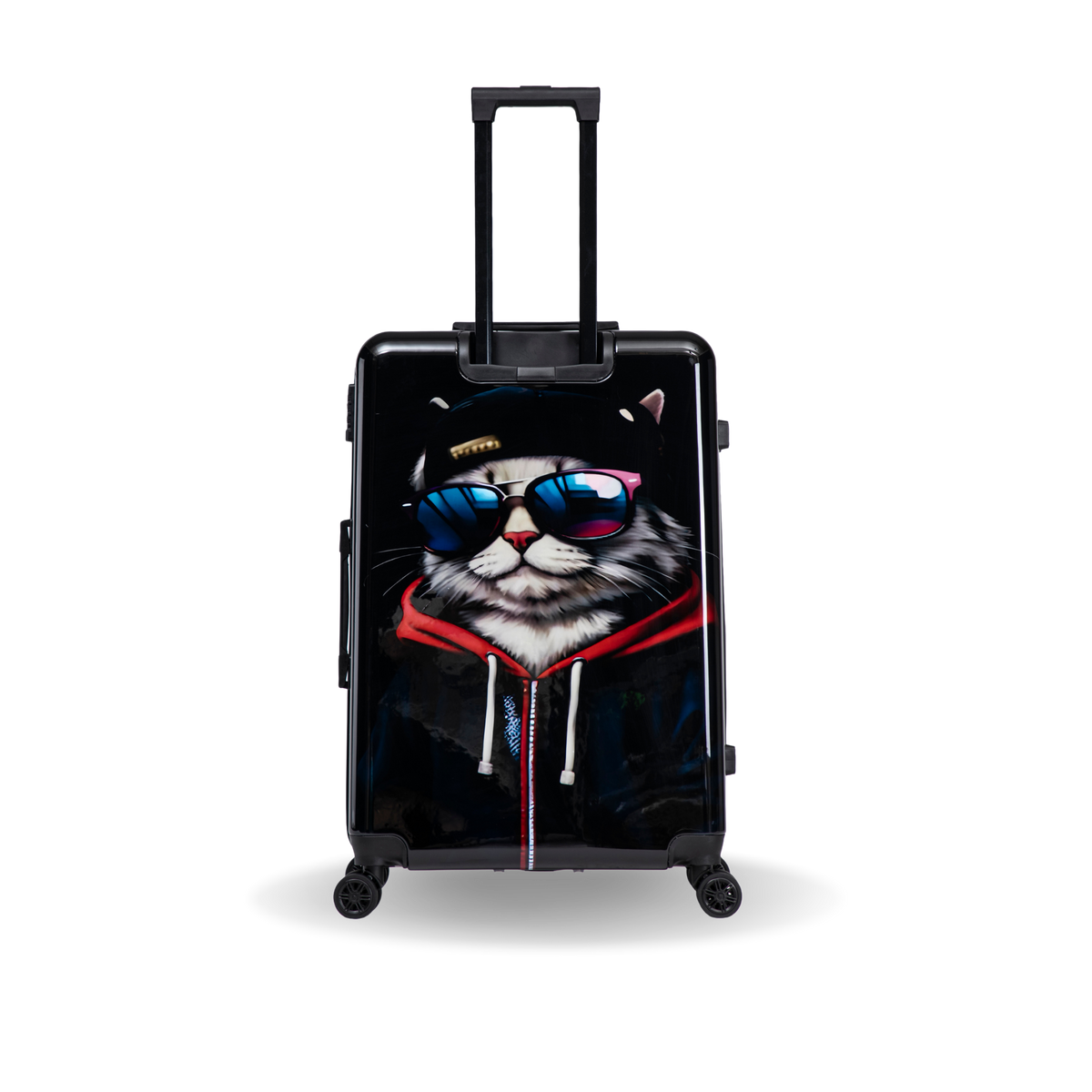 InUSA Prints 28-Inch Hardside Checked Suitcase