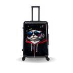 InUSA Prints 28-Inch Hardside Checked Suitcase
