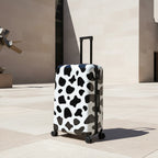 InUSA Prints 28-Inch Hardside Checked Suitcase