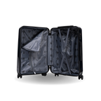 InUSA Prints 28-Inch Hardside Checked Suitcase