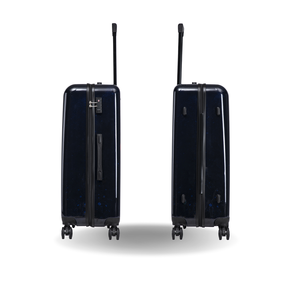 InUSA Prints 28-Inch Hardside Checked Suitcase