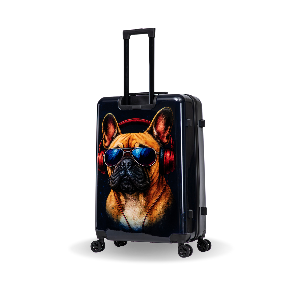 InUSA Prints 28-Inch Hardside Checked Suitcase