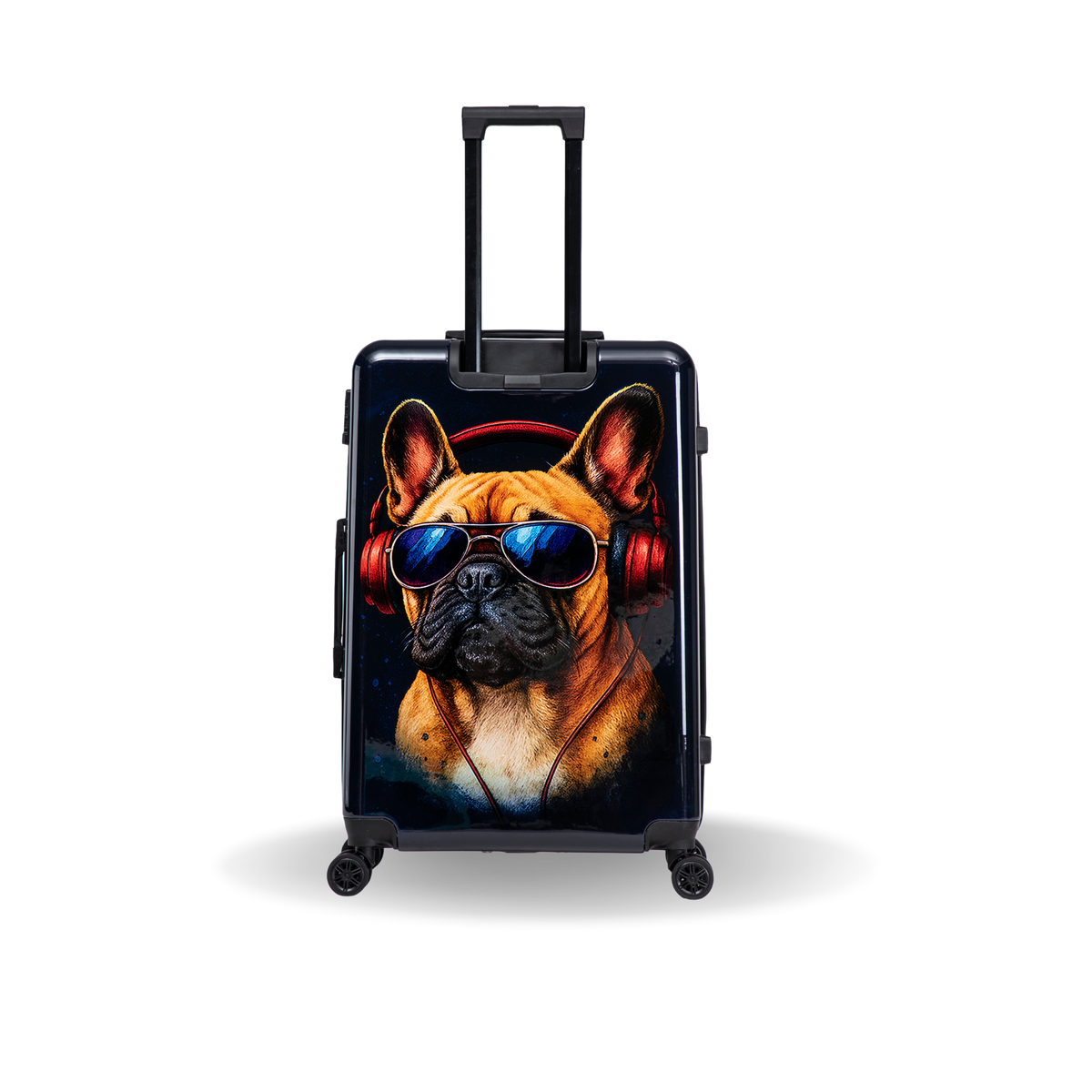 InUSA Prints 28-Inch Hardside Checked Suitcase