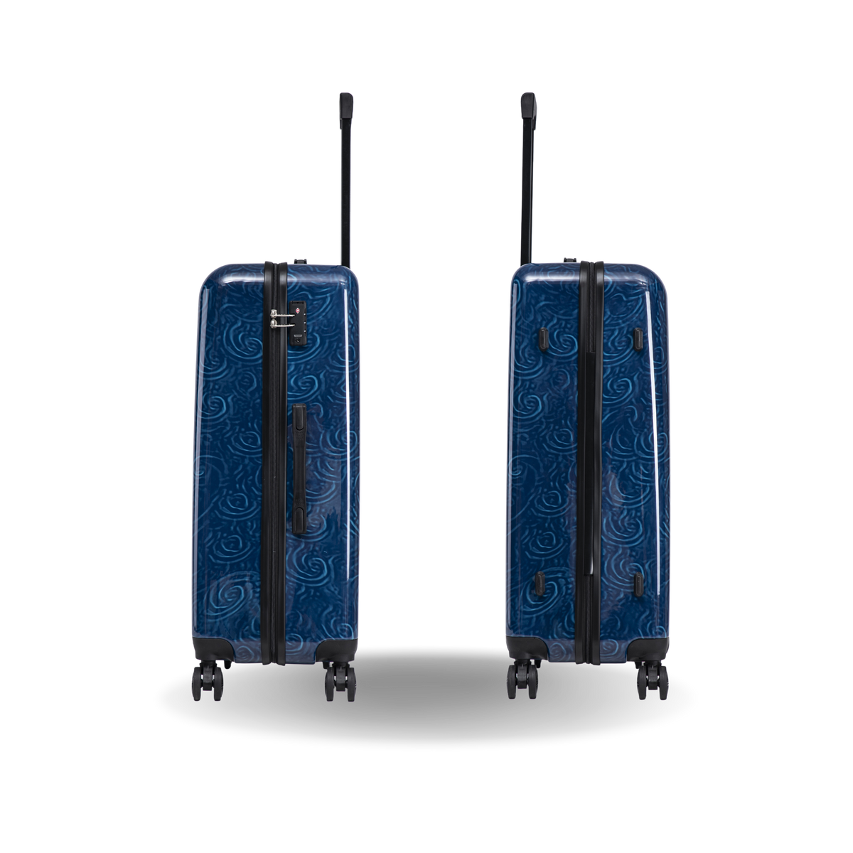 InUSA Prints 28-Inch Hardside Checked Suitcase