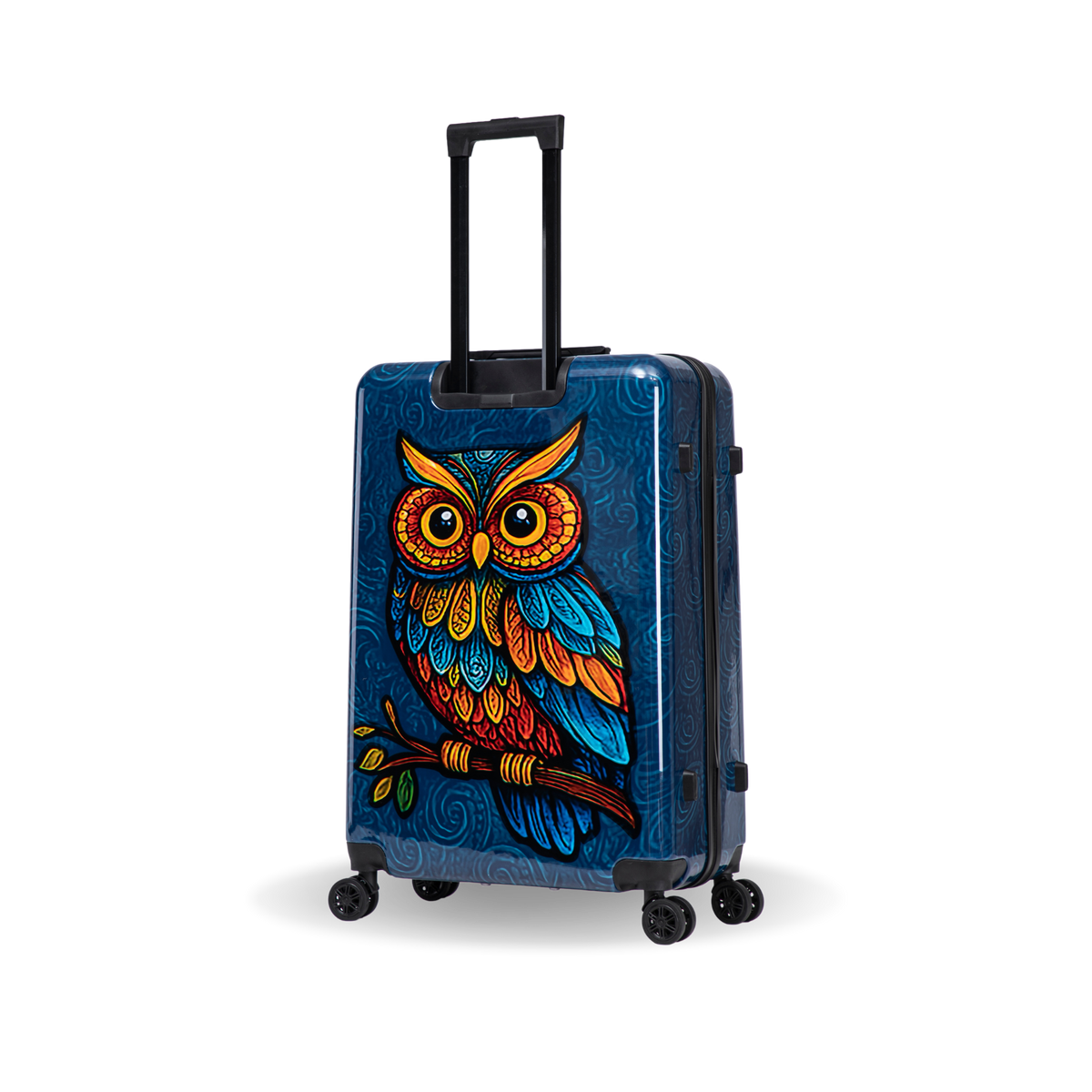 InUSA Prints 28-Inch Hardside Checked Suitcase