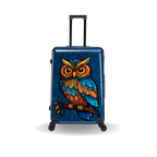 InUSA Prints 28-Inch Hardside Checked Suitcase