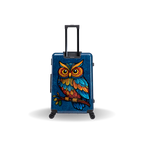 InUSA Prints 28-Inch Hardside Checked Suitcase