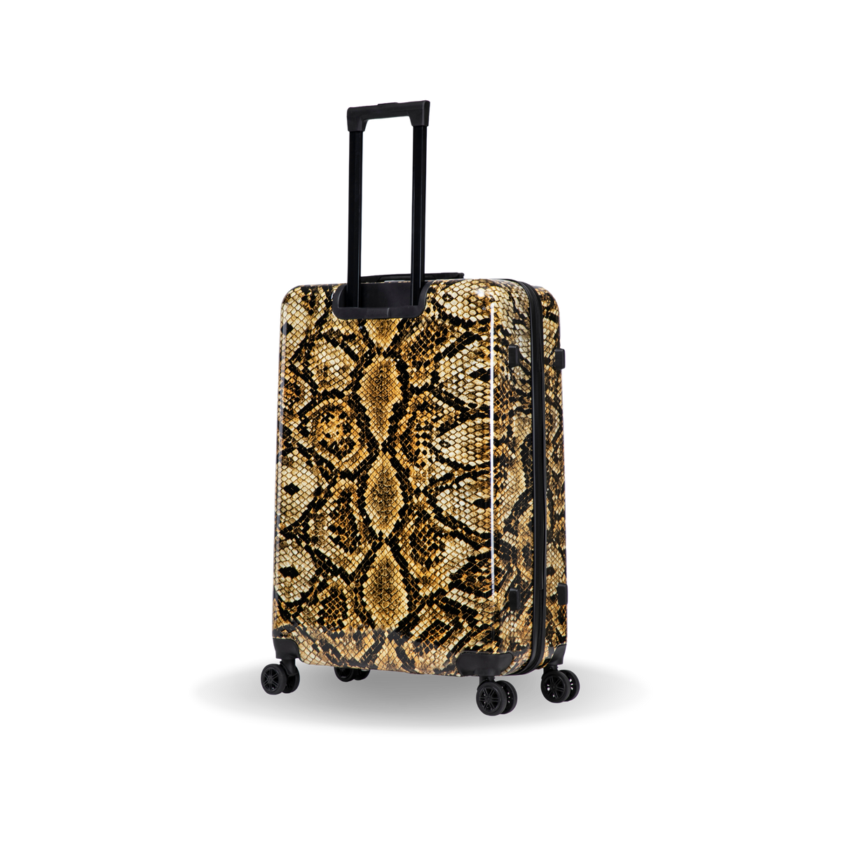 InUSA Prints 28-Inch Hardside Checked Suitcase