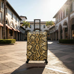 InUSA Prints 28-Inch Hardside Checked Suitcase