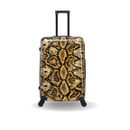 InUSA Prints 28-Inch Hardside Checked Suitcase