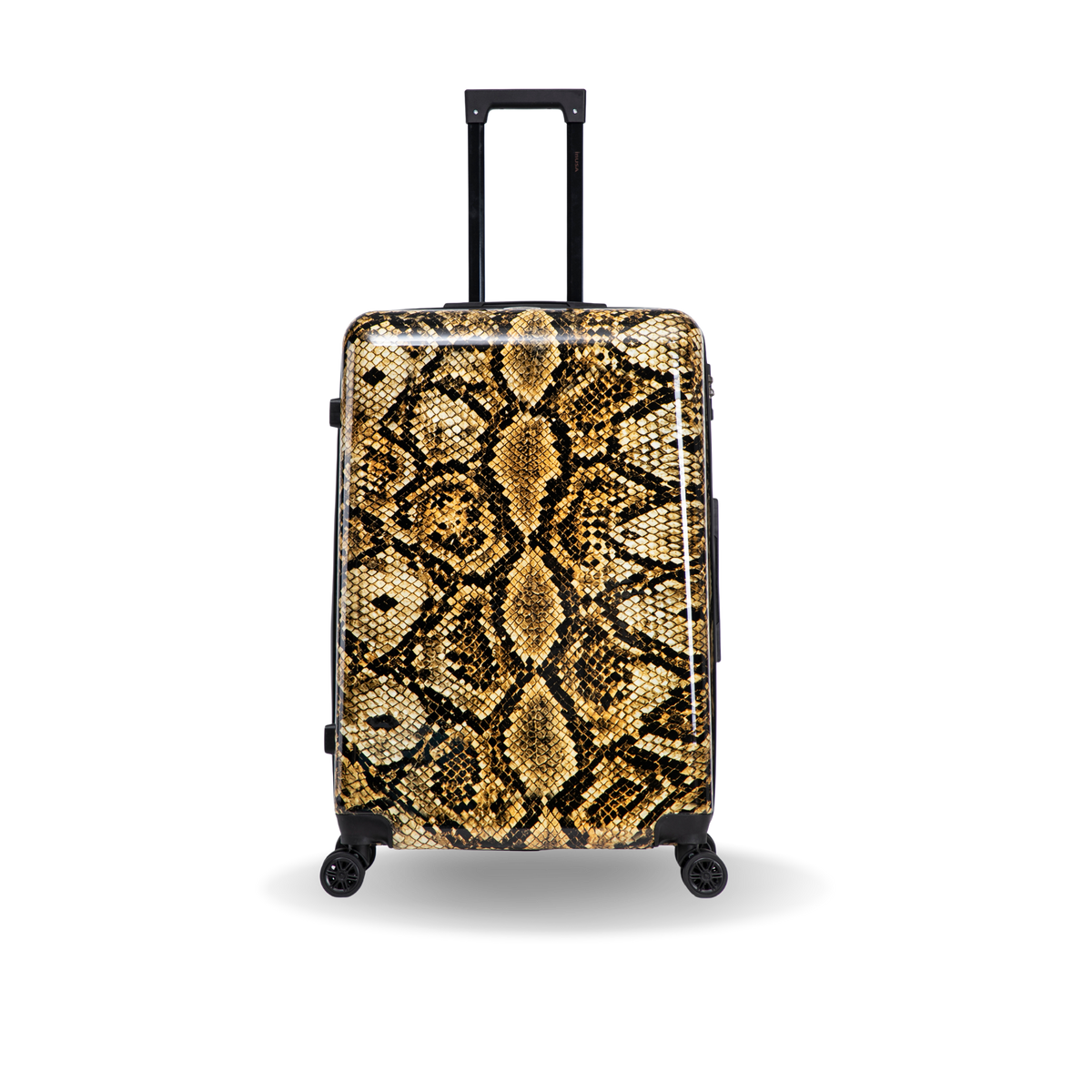 InUSA Prints 28-Inch Hardside Checked Suitcase
