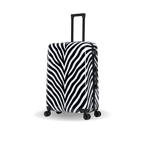 InUSA Prints 28-Inch Hardside Checked Suitcase