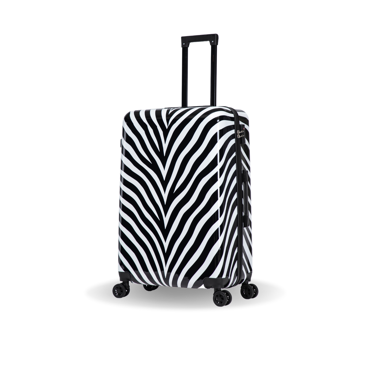 InUSA Prints 28-Inch Hardside Checked Suitcase