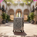 InUSA Prints 28-Inch Hardside Checked Suitcase