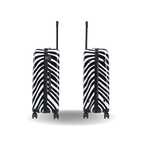 InUSA Prints 28-Inch Hardside Checked Suitcase