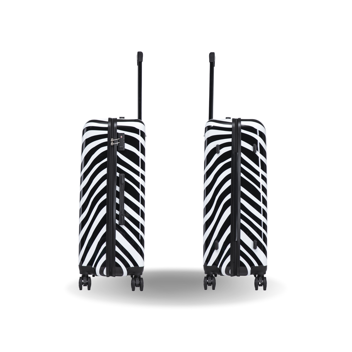 InUSA Prints 28-Inch Hardside Checked Suitcase