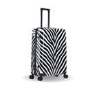 InUSA Prints 28-Inch Hardside Checked Suitcase