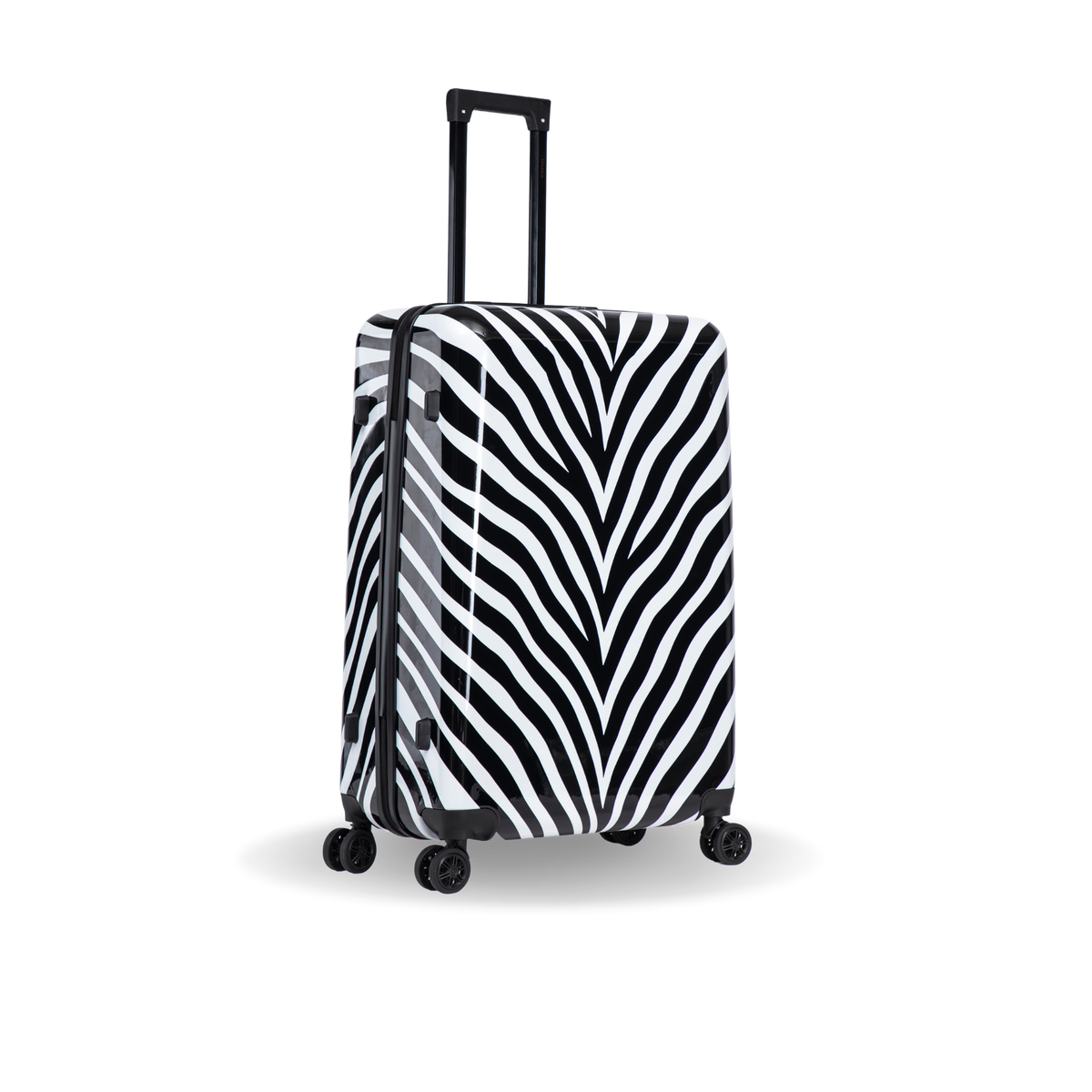 InUSA Prints 28-Inch Hardside Checked Suitcase