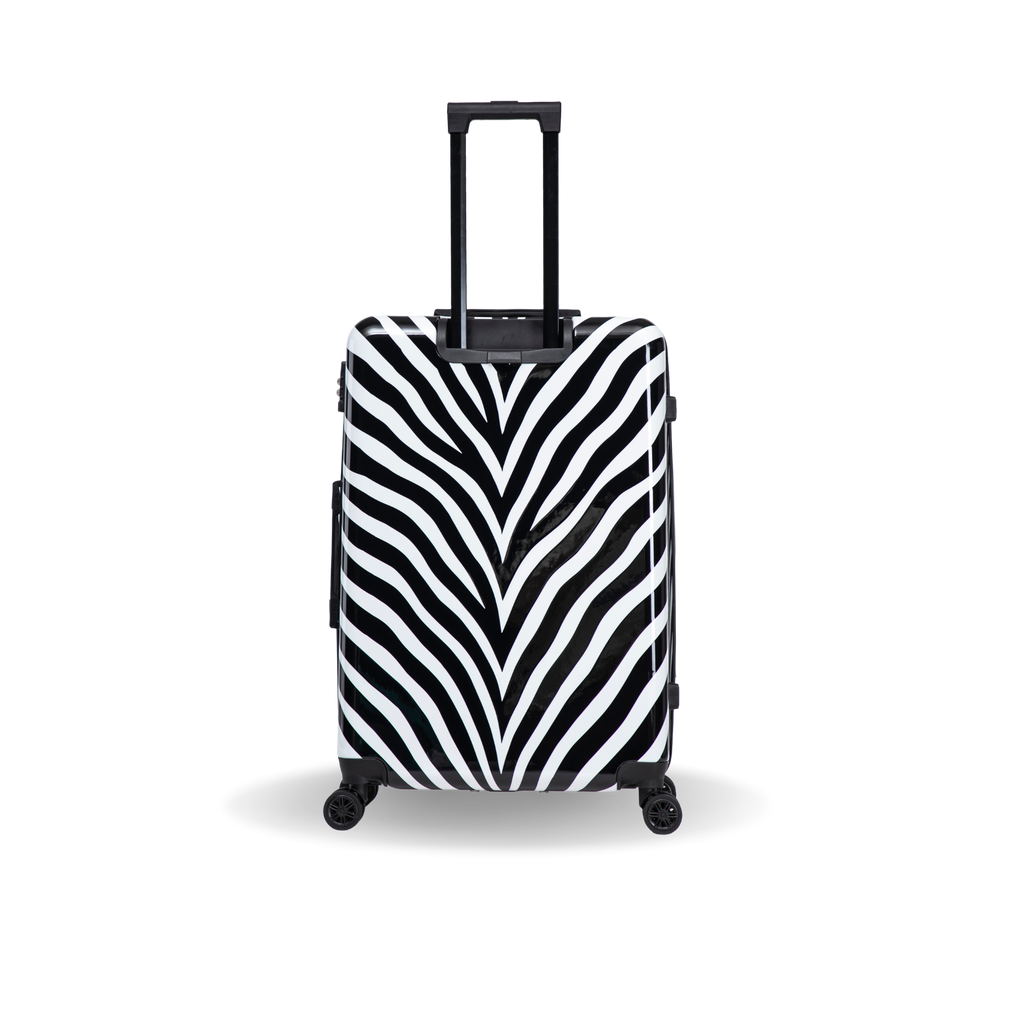 InUSA Prints 28-Inch Hardside Checked Suitcase
