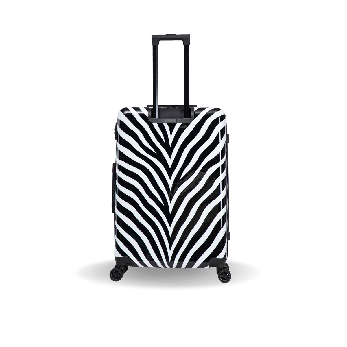 InUSA Prints 28-Inch Hardside Checked Suitcase