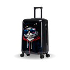 InUSA Prints 24" Hardside Spinner Checked Suitcase