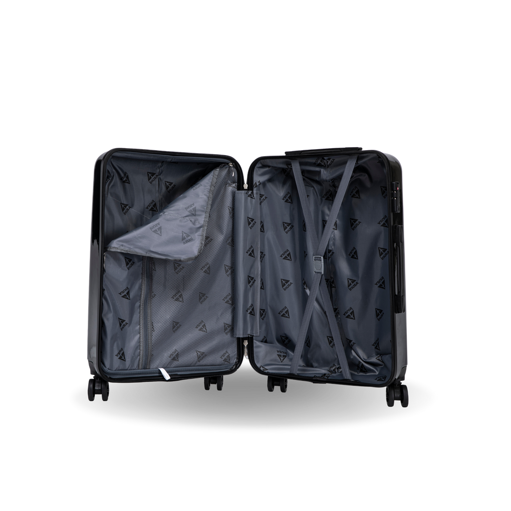 InUSA Prints 24" Hardside Spinner Checked Suitcase