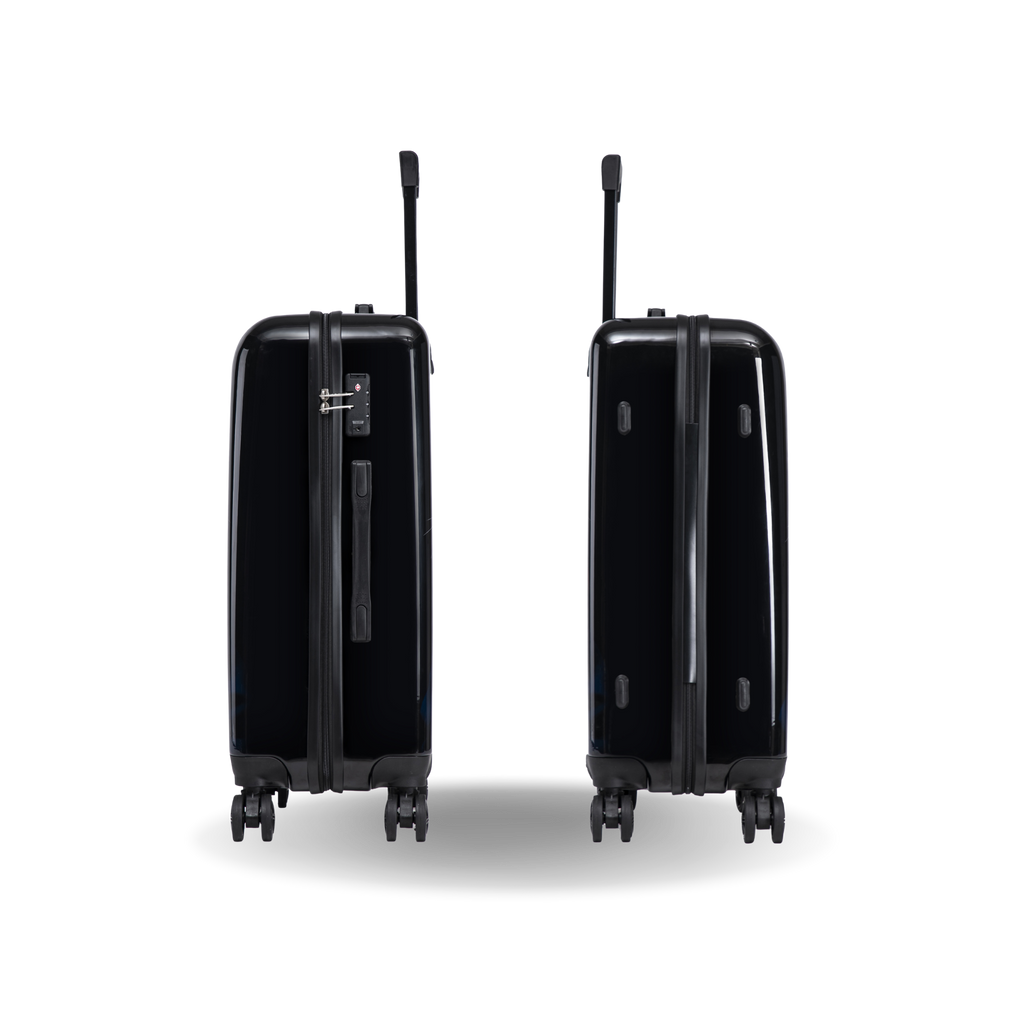 InUSA Prints 24" Hardside Spinner Checked Suitcase