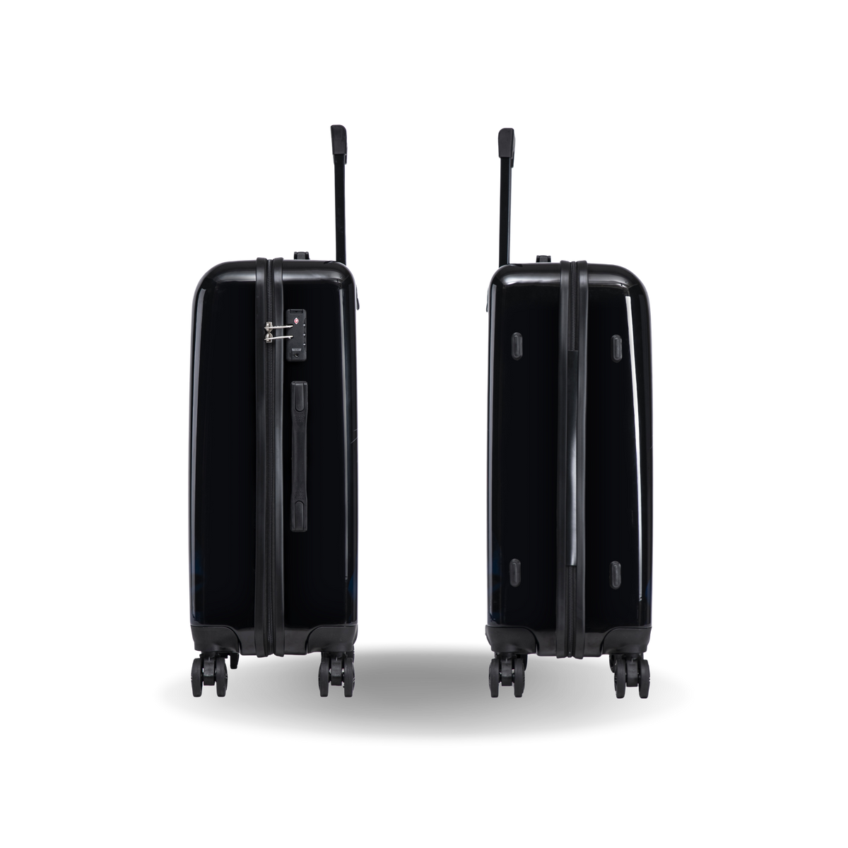 InUSA Prints 24" Hardside Spinner Checked Suitcase