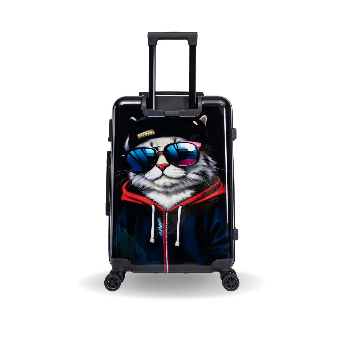 InUSA Prints 24" Hardside Spinner Checked Suitcase