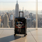 InUSA Prints 24" Hardside Spinner Checked Suitcase