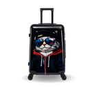 InUSA Prints 24" Hardside Spinner Checked Suitcase