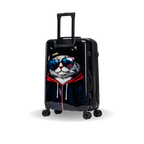 InUSA Prints 24" Hardside Spinner Checked Suitcase
