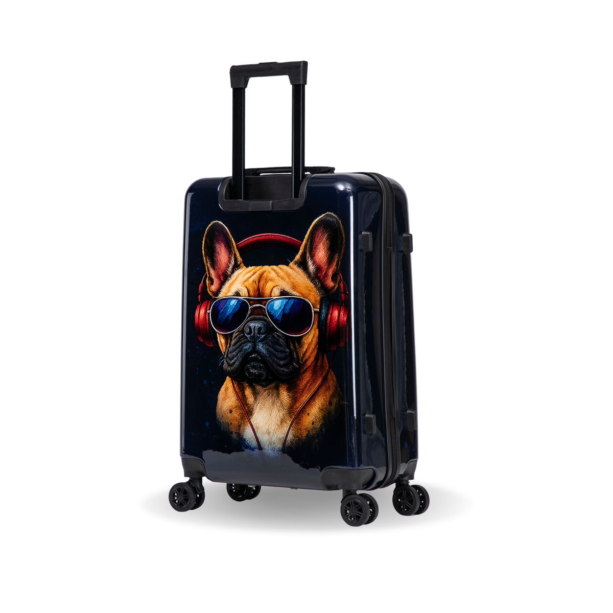 InUSA Prints 24" Hardside Spinner Checked Suitcase