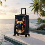 InUSA Prints 24" Hardside Spinner Checked Suitcase