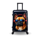InUSA Prints 24" Hardside Spinner Checked Suitcase