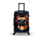 InUSA Prints 24" Hardside Spinner Checked Suitcase