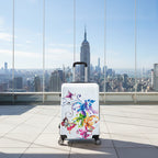 InUSA Prints 24" Hardside Spinner Checked Suitcase