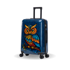 InUSA Prints 24" Hardside Spinner Checked Suitcase