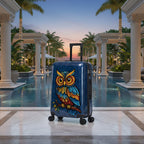 InUSA Prints 24" Hardside Spinner Checked Suitcase
