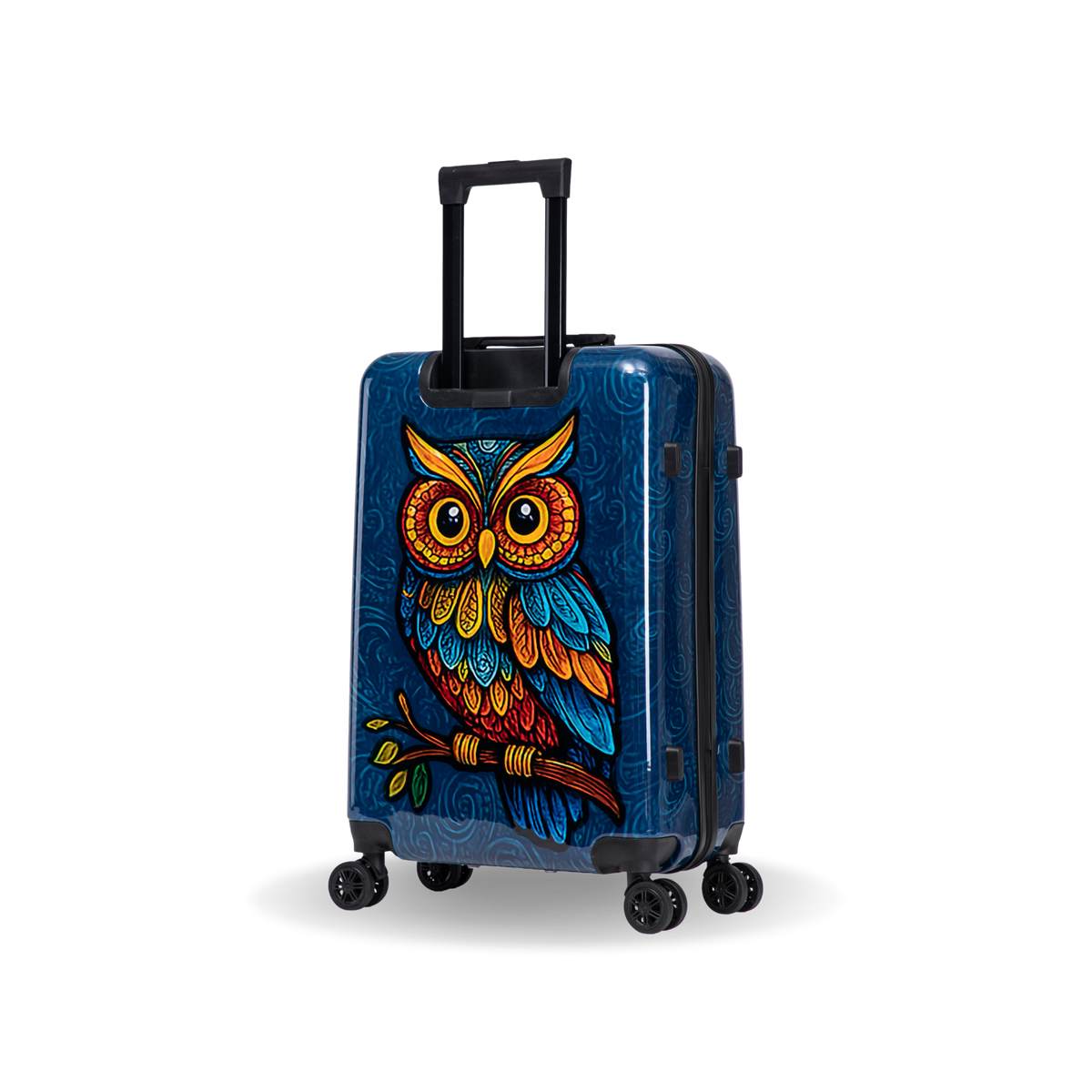 InUSA Prints 24" Hardside Spinner Checked Suitcase