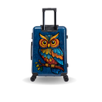 InUSA Prints 24" Hardside Spinner Checked Suitcase