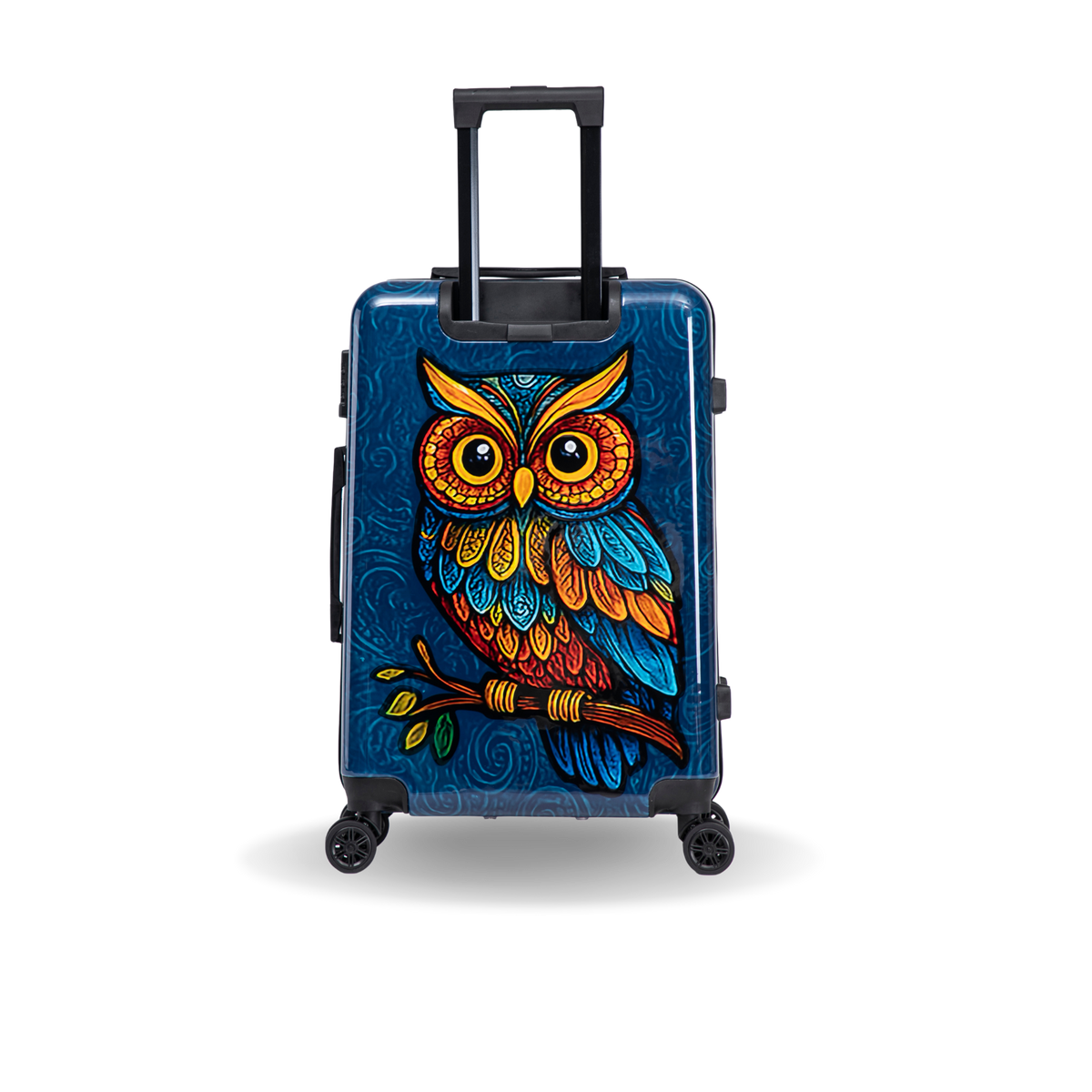 InUSA Prints 24" Hardside Spinner Checked Suitcase